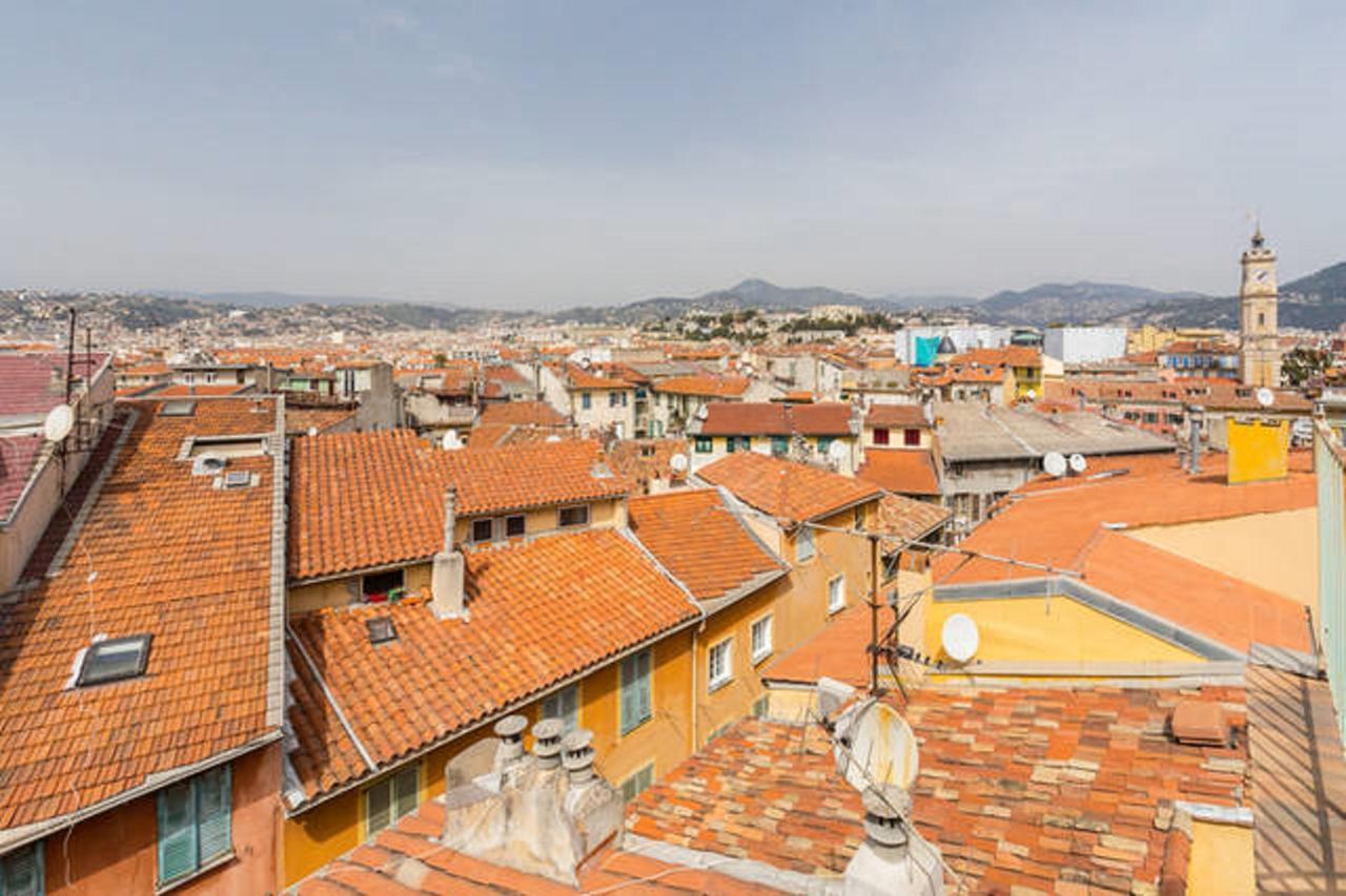 La Croix - F3, Terrasse Vue Panoramique, Vieux-Nice Old Town And Terrace Экстерьер фото