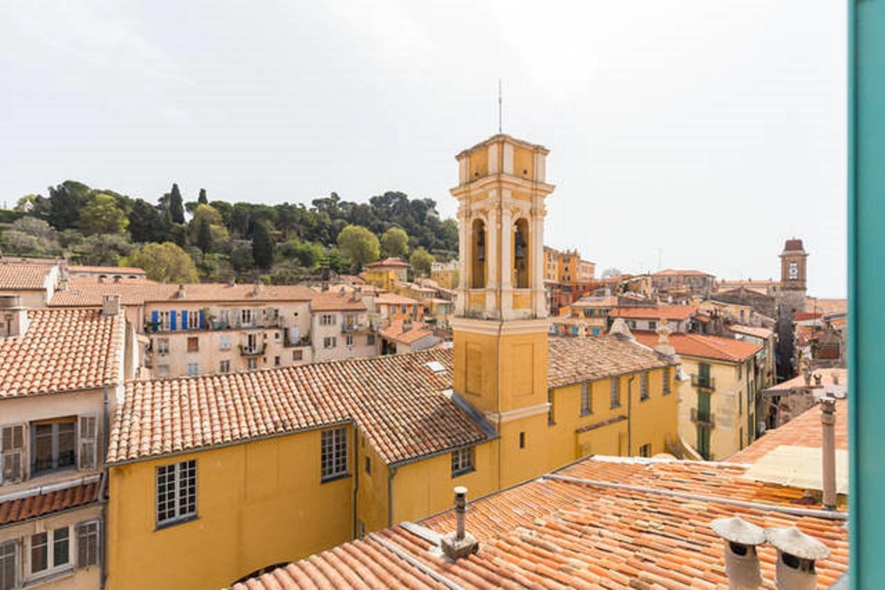 La Croix - F3, Terrasse Vue Panoramique, Vieux-Nice Old Town And Terrace Экстерьер фото