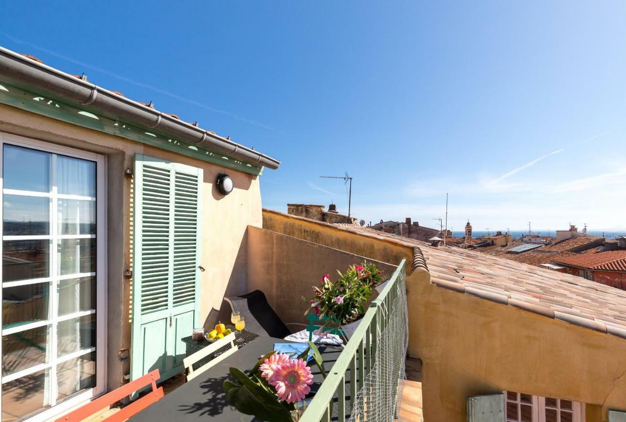 La Croix - F3, Terrasse Vue Panoramique, Vieux-Nice Old Town And Terrace Экстерьер фото